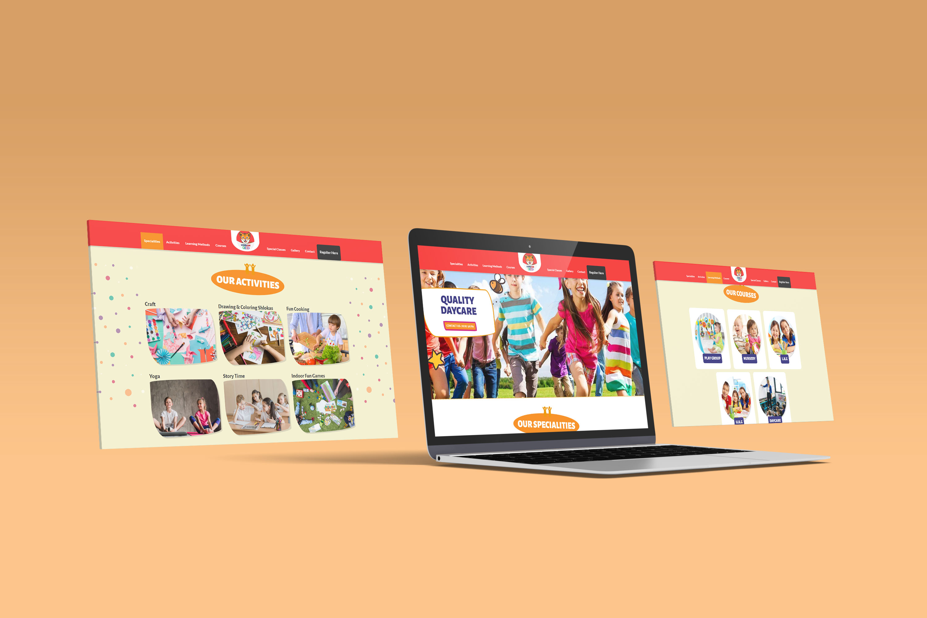 Education Website Development Services Company India 